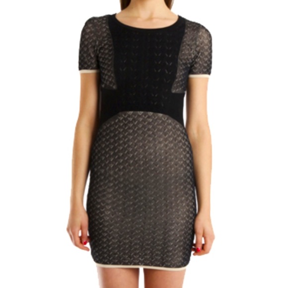 Rag & Bone black Betsey knit NWT DRESS